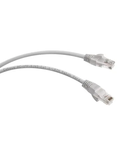 PC-UTP-RJ45-Cat.6-20m-LSZH (9596c), серый. Патч-корд медный. CABEUS в Бийске