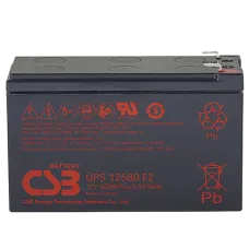 CSB UPS 12580. Аккумулятор герметичный свинцово-кислотный. CSB