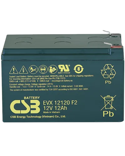 CSB EVX 12120. Аккумулятор герметичный свинцово-кислотный. CSB в Бийске