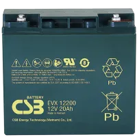CSB EVX 12200. Аккумулятор герметичный свинцово-кислотный. CSB