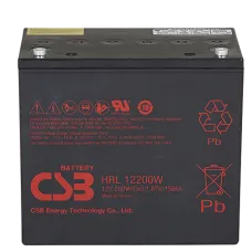 CSB HRL 12200W. Аккумулятор герметичный свинцово-кислотный. CSB