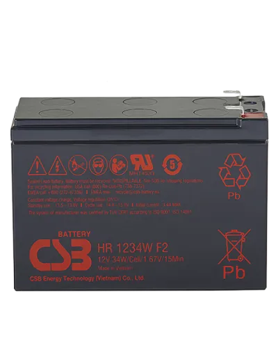 CSB HR 1234W. Аккумулятор герметичный свинцово-кислотный. CSB в Бийске