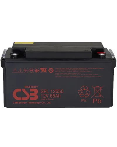 CSB GPL 12650. Аккумулятор герметичный свинцово-кислотный. CSB в Бийске