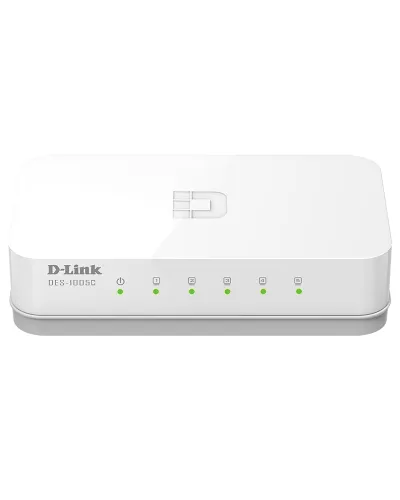 DES-1005C/B1A. Коммутатор с 5 портами 10/100Base-TX. D-Link в Бийске