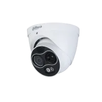 DHI-TPC-DF1241-TB2F2-DW-S8. Профессиональная тепловизионная IP-камера купольная. Dahua
