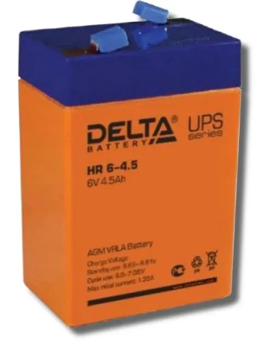 Delta HR 6-4.5. Аккумулятор герметичный свинцово-кислотный. Delta в Бийске