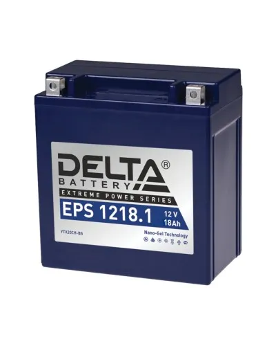 Delta EPS 1218.1. Аккумулятор герметичный свинцово-кислотный стартерный. Delta в Бийске