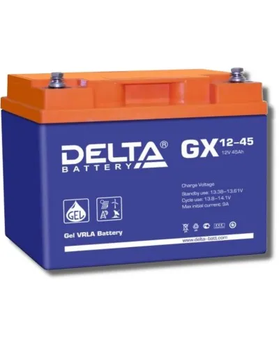 Delta GX 12-45. Аккумулятор герметичный свинцово-кислотный. Delta в Бийске