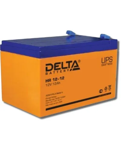 Delta HR 12-12. Аккумулятор герметичный свинцово-кислотный. Delta в Бийске
