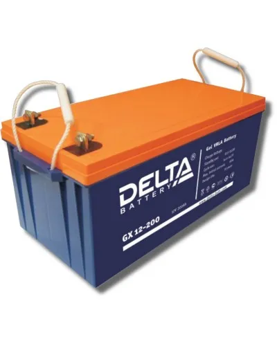Delta GX 12-200. Аккумулятор герметичный свинцово-кислотный. Delta в Бийске