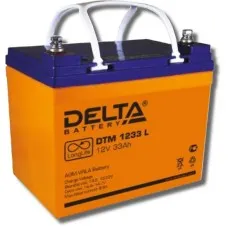 Delta DTM 1233 L. Аккумулятор герметичный свинцово-кислотный. Delta