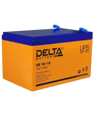 Delta HR 12-15. Аккумулятор герметичный свинцово-кислотный. Delta в Бийске