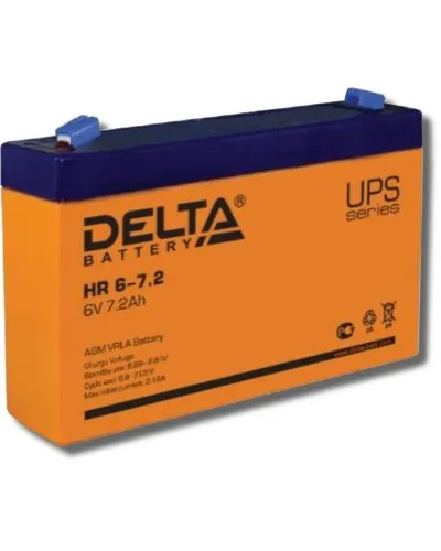 Delta HR 6-7.2. Аккумулятор герметичный свинцово-кислотный. Delta в Бийске
