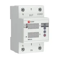 MRVA 50A PROxima (MRVA-50A). Реле напряжения и тока с дисплеем. EKF