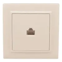 Минск Розетка RJ-45 1-мест. СП (ERK01-035-20). Розетка RJ-45 1-мест. СП. EKF