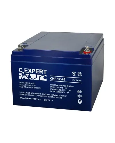 C.EXPERT CHR 12-26. Аккумулятор герметичный свинцово-кислотный. EXPERT в Бийске