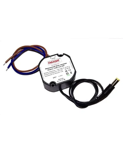 24W/12V/WP. Импульсный блок питания. FARADAY в Бийске