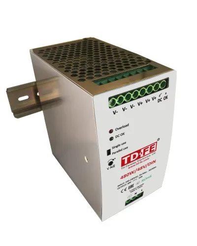 480W/48V/DIN. Блок питания. FARADAY в Бийске