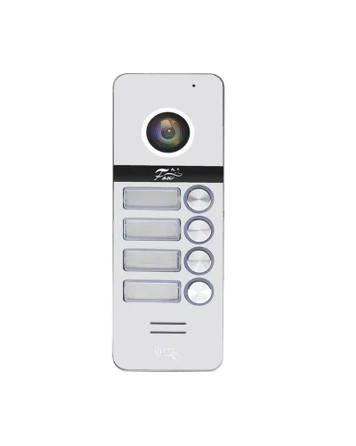 FX-CP80 (СЕРЕБРО) 4КН. Вызывная панель цветная. Fox в Бийске