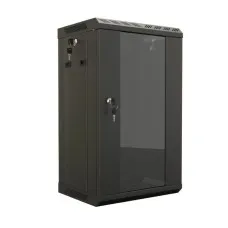 TDB-9U-GP-RAL9004. Шкаф телекоммуникационный 10 настенный, 9U. Hyperline