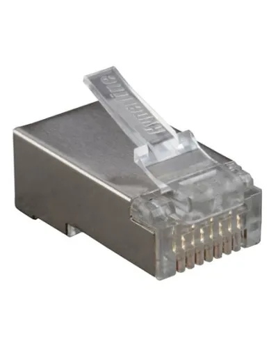 PLUG-8P8C-U-C6-SH-100 (100 шт). Разъем RJ-45. Hyperline в Бийске
