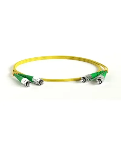FC-D2-9-FC/AR-FC/AR-H-1M-LSZH-YL. Патч-корд волоконно-оптический FC-FC. Hyperline в Бийске