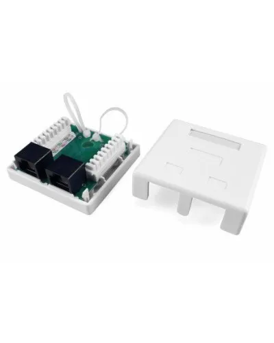SB1-2-8P8C-C5e-WH. Розетка RJ-45. Hyperline в Бийске