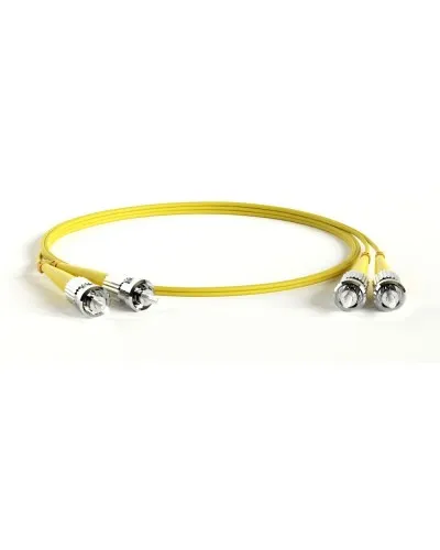 FC-D2-9-ST/UR-ST/UR-H-1M-LSZH-YL. Патч-корд волоконно-оптический ST-ST. Hyperline в Бийске