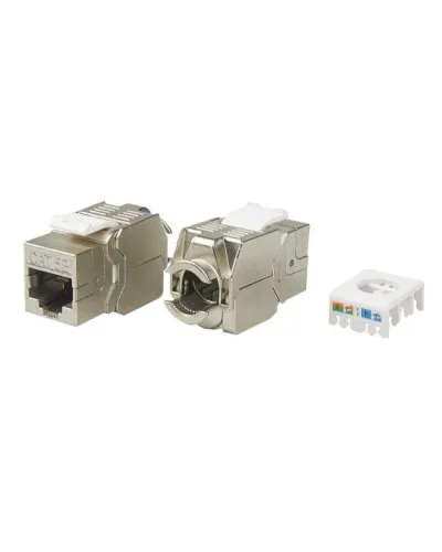 KJ8-8P8C-C5e-180-TLS-SH-F-WH. Вставка Keystone Jack RJ-45. Hyperline в Бийске