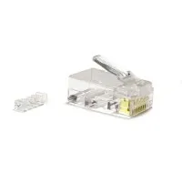 PLUG-8P8C-UV-C6-SH-100 (100 шт). Разъем RJ-45. Hyperline