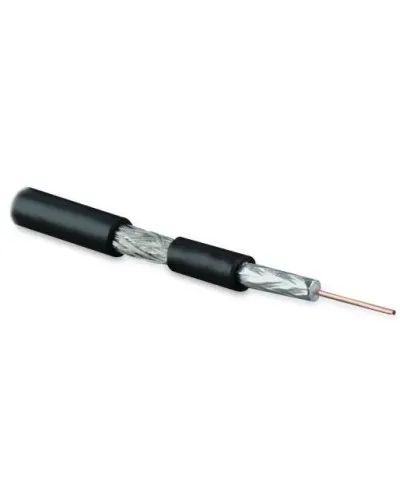 COAX-RG59-LSZH-100. Кабель коаксиальный радиочастотный. Hyperline в Бийске
