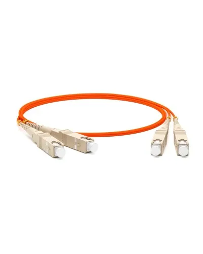 FC-D2-62-SC/PR-SC/PR-H-2M-LSZH-OR. Патч-корд волоконно-оптический многомодовый. Hyperline в Бийске