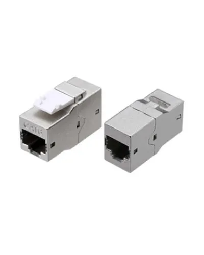CA2-KJ-C6-SH-BK. Проходной адаптер. Hyperline в Бийске