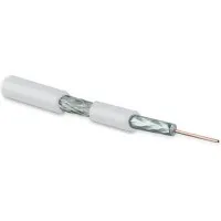 COAX-SAT703N-WH-500. Кабель коаксиальный. Hyperline