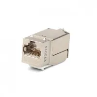 KJNE-8P8C-C6-90-SH-F-WH. Вставка Keystone Jack RJ-45. Hyperline