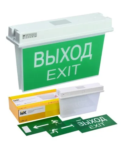 ССА 5043-3 (LSSA0-5043-3-65-K03). Светильник аварийно-эвакуационный светодиодный, двусторонний. IEK в Бийске