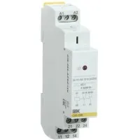Реле промежуточное модульное OIR 2 контакта 8А 12В AC/DC (OIR-208-ACDC12V). Реле промежуточное модульное. IEK