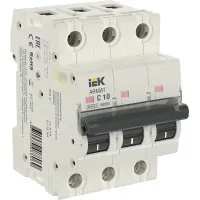 M06N 3P C 10А 6кА ARMAT (AR-M06N-3-C010). Автоматический выключатель. IEK