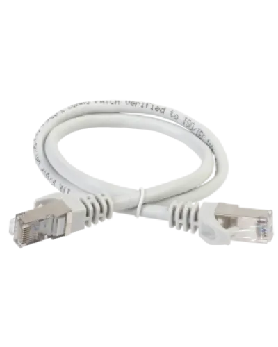 GENERICA Патч-корд кат.5E FTP 2м серый (PC01-C5EF-2M-G). Патч-корд медный. IEK в Бийске