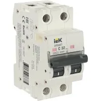 M06N 2P C 32А 6кА ARMAT (AR-M06N-2-C032). Автоматический выключатель. IEK