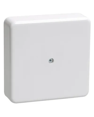 Коробка распаячная КМ41212-02 75х75х20 открытой проводки (6 клемм 6 мм²) слоновая кость (UKO10-075-075-020-K32). Коробка распаячная безгалогенная (HF). IEK в Бийске