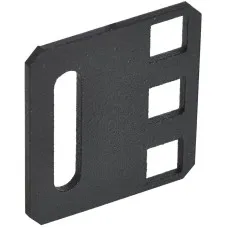 AD05-01U-R. Переходник с 21 на 19 1U черный. ITK