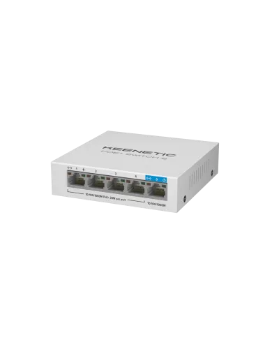 Keenetic KN-4610 (L2) 5х1Гбит/с 4PoE+ 60W. Коммутатор с PoE. KEENETIC в Бийске