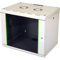 LN-PR09U6060-LG-111. Шкаф телекоммуникационный 19 настенный 9U. LANDE