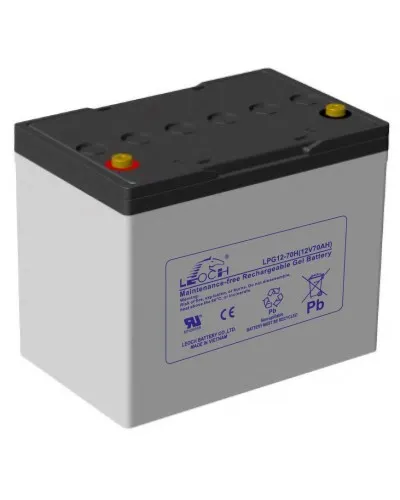 LEOCH LPG 12-70 H. Аккумулятор герметичный свинцово-кислотный. LEOCH в Бийске