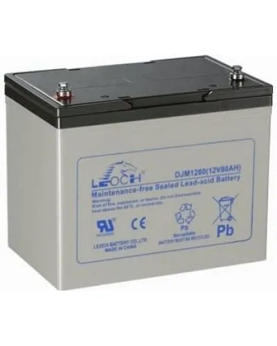 LEOCH DJM 1280. Аккумулятор герметичный свинцово-кислотный. LEOCH в Бийске