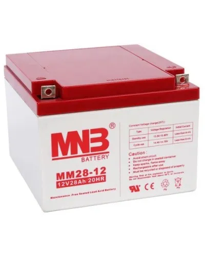 MNB MM 28-12. Аккумулятор герметичный свинцово-кислотный. MNB в Бийске