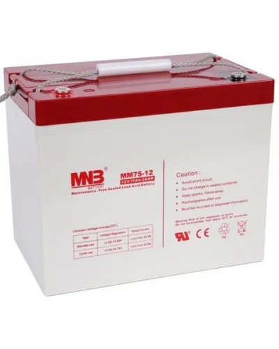 MNB MM 75-12. Аккумулятор герметичный свинцово-кислотный. MNB в Бийске