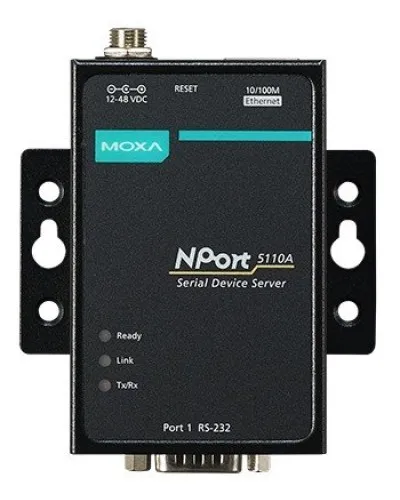 NPort 5110A. 1-портовый асинхронный сервер. MOXA в Бийске