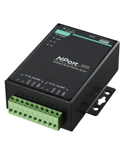 NPort 5232I. 2-портовый асинхронный сервер. MOXA в Бийске